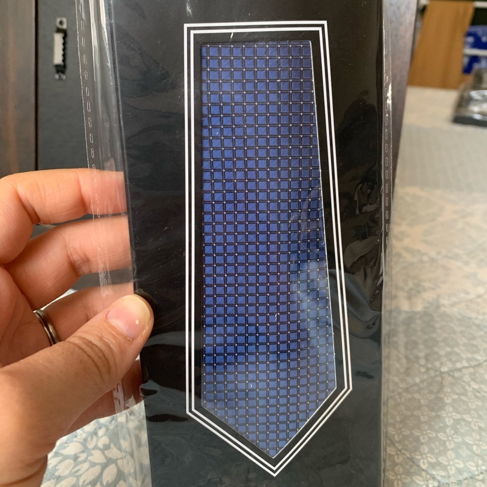 Blue 63” Neck Tie